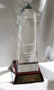 Boeing Award - 2014 Supplier of the Year, Interiors Category FELLFAB Limited
